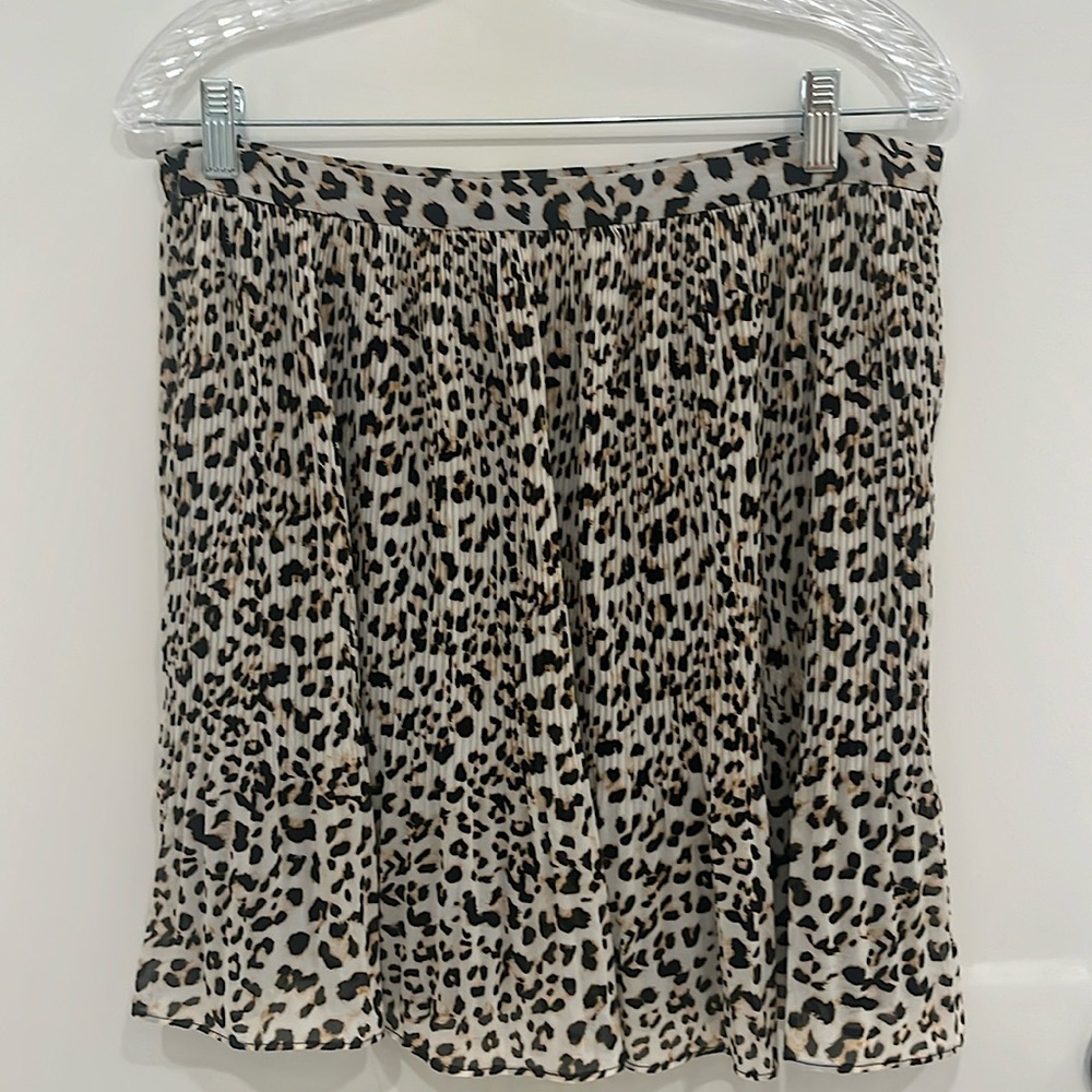 Banana Republic Leopard Skirt